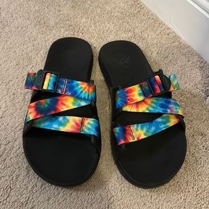 Men’s size 10 Chaco tie dye sandals